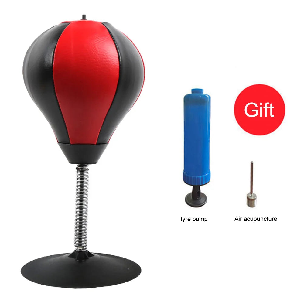 Portable Suction Punching Ball – Mini Combat Trainer You Can Mount Almost Anywhere